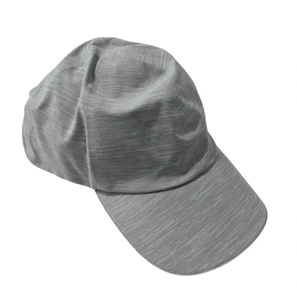 Lululemon Heathered Gray Hat License to Train Soft Surround Stretch Cap Size OS